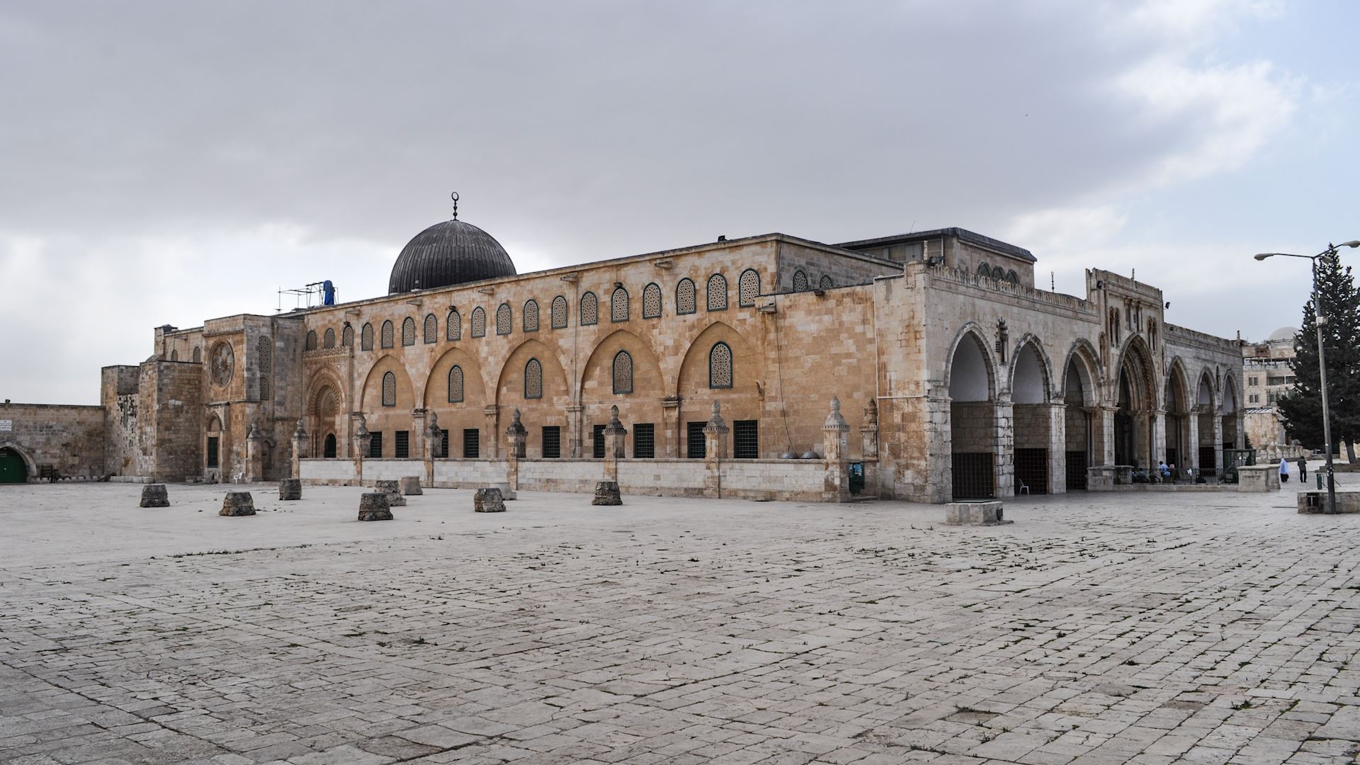 Inside Masjid Al Aqsa