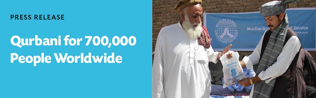  Press Release: Qurbani for 700,000 People Worldwide