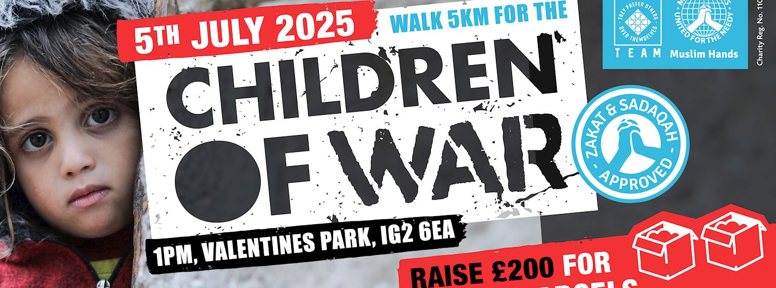 Children Of War Walk 2025
