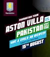 Press Release: Pakistan Street Child Football Team takes on Aston Villa Foundation Team as Part of Birmingham's Spirit of Pakistan Week