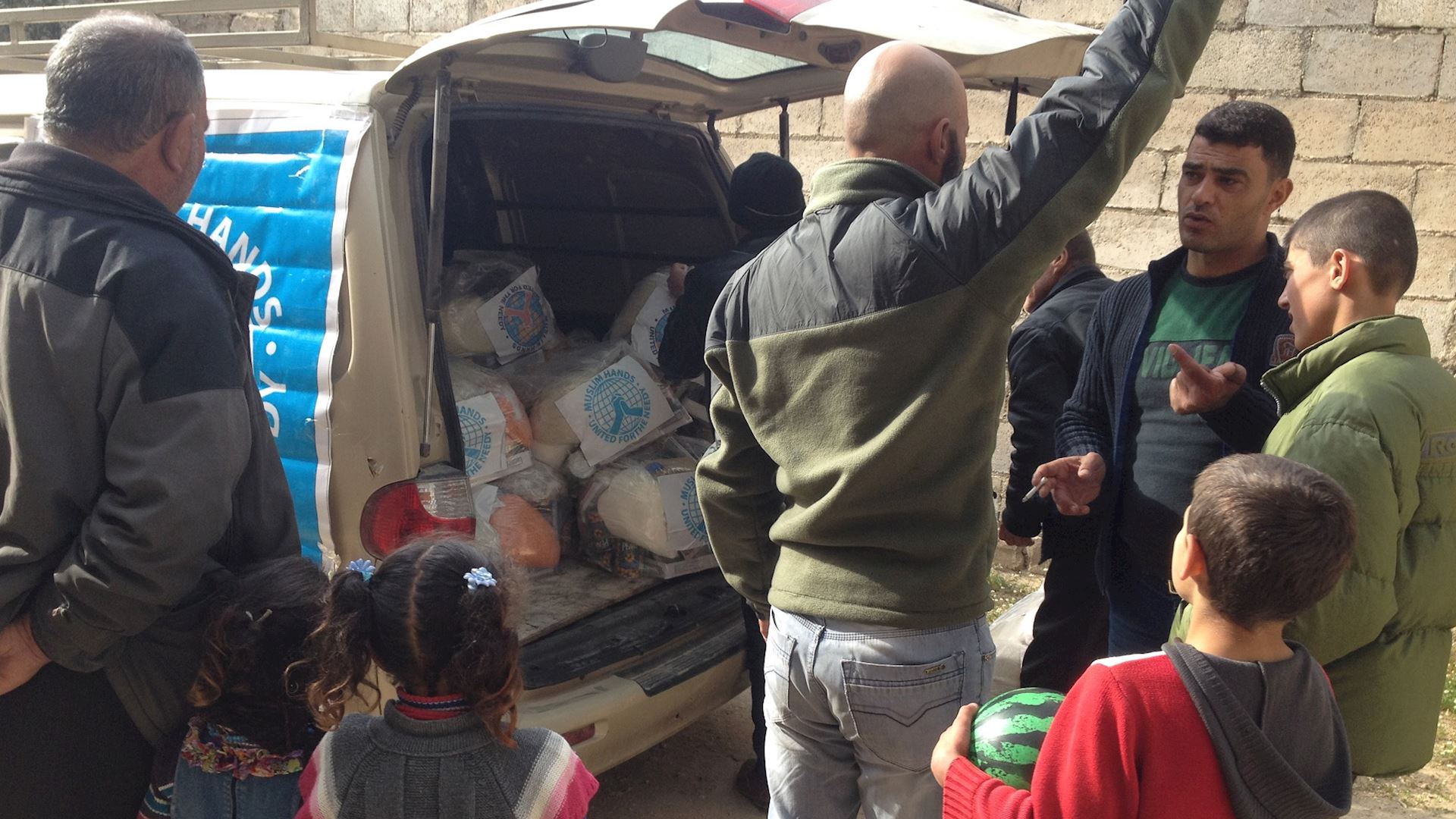 Your Donations Provide Urgent Food Aid In Syria Muslim Hands Uk