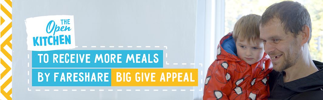 Press Release: Open Kitchen to receive more meals by FareShare Midlands Big Give Appeal