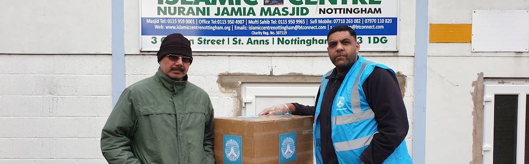 Press Release: Muslim Hands begin to distribute 2,000 pieces of PPE to UK burial services