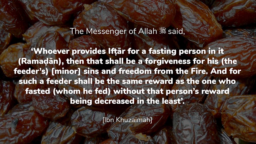 Ramadan Rewards The Importance Of Giving Iftar Muslim Hands UK