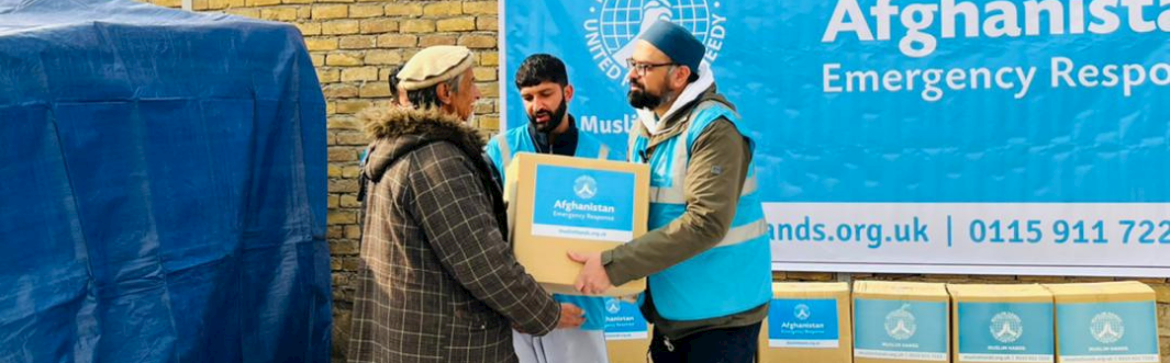 Muslim Hands UK teams are on the ground in Afghanistan!