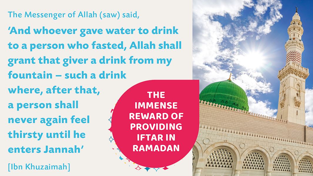 Ramadan Rewards The Importance of Giving Iftar Muslim Hands UK