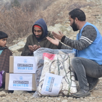 We are reaching remote villages with Winter aid in Pakistan
