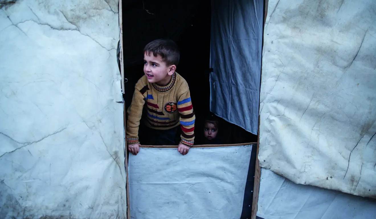 Little Syrian boy 