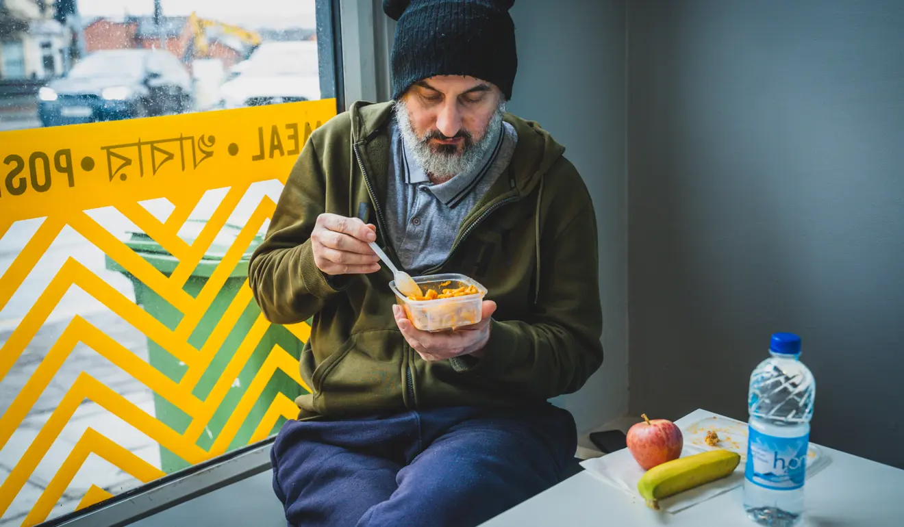 Beneficiary in the Open Kitchen