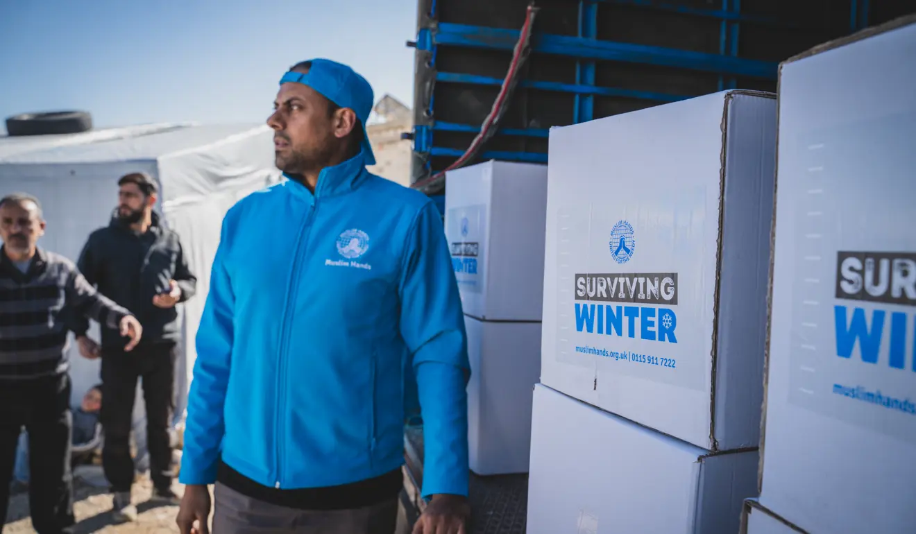 Muslim Hands winter distribution 