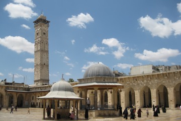 The Umayyad Masjid in Apleppo